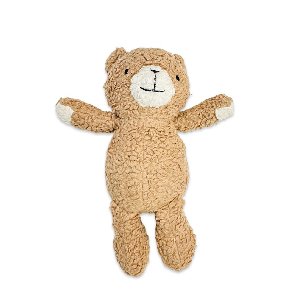 Peanut Lil Bear Sherpa Knit Stuffed Soft Toy