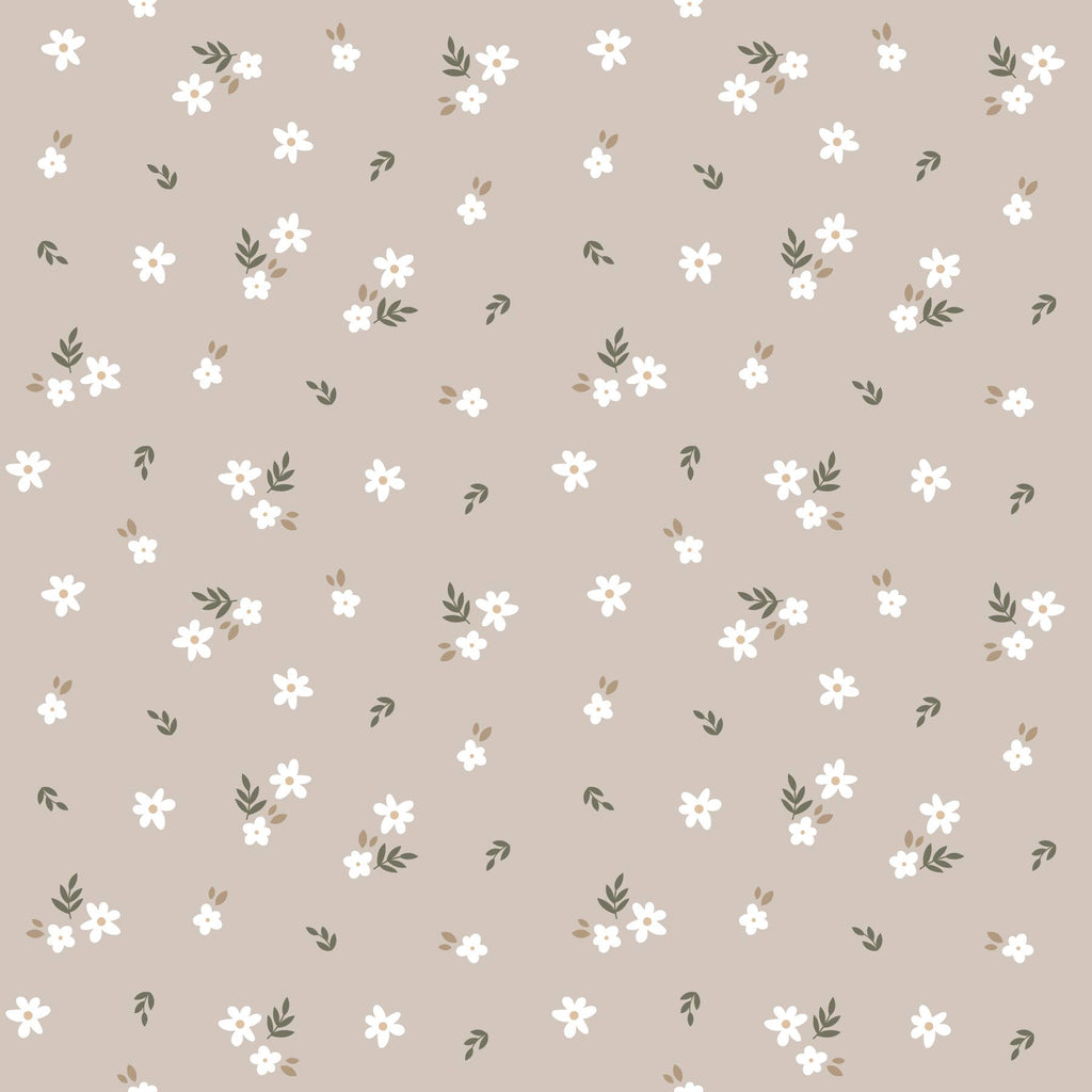 Ditsy Floral Button Organic Cotton Jumpsuit