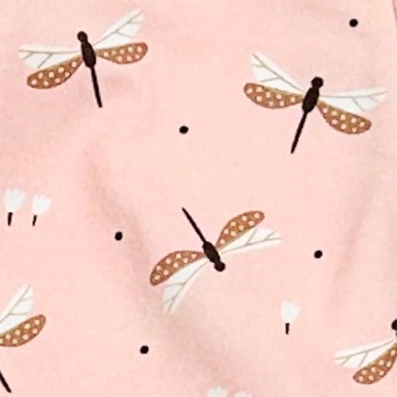 Dragonfly Flare Organic Cotton Baby Dress + Bloomer Set