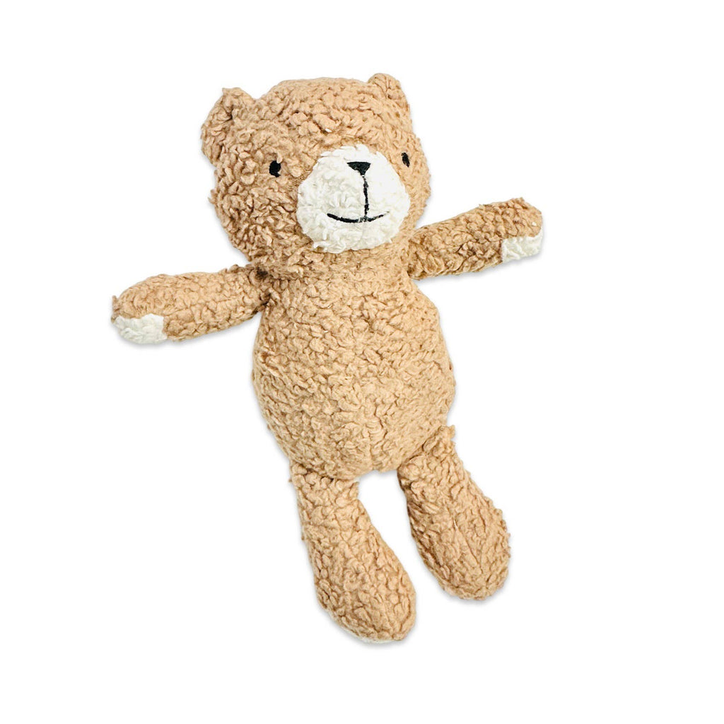 Peanut Lil Bear Sherpa Knit Stuffed Soft Toy