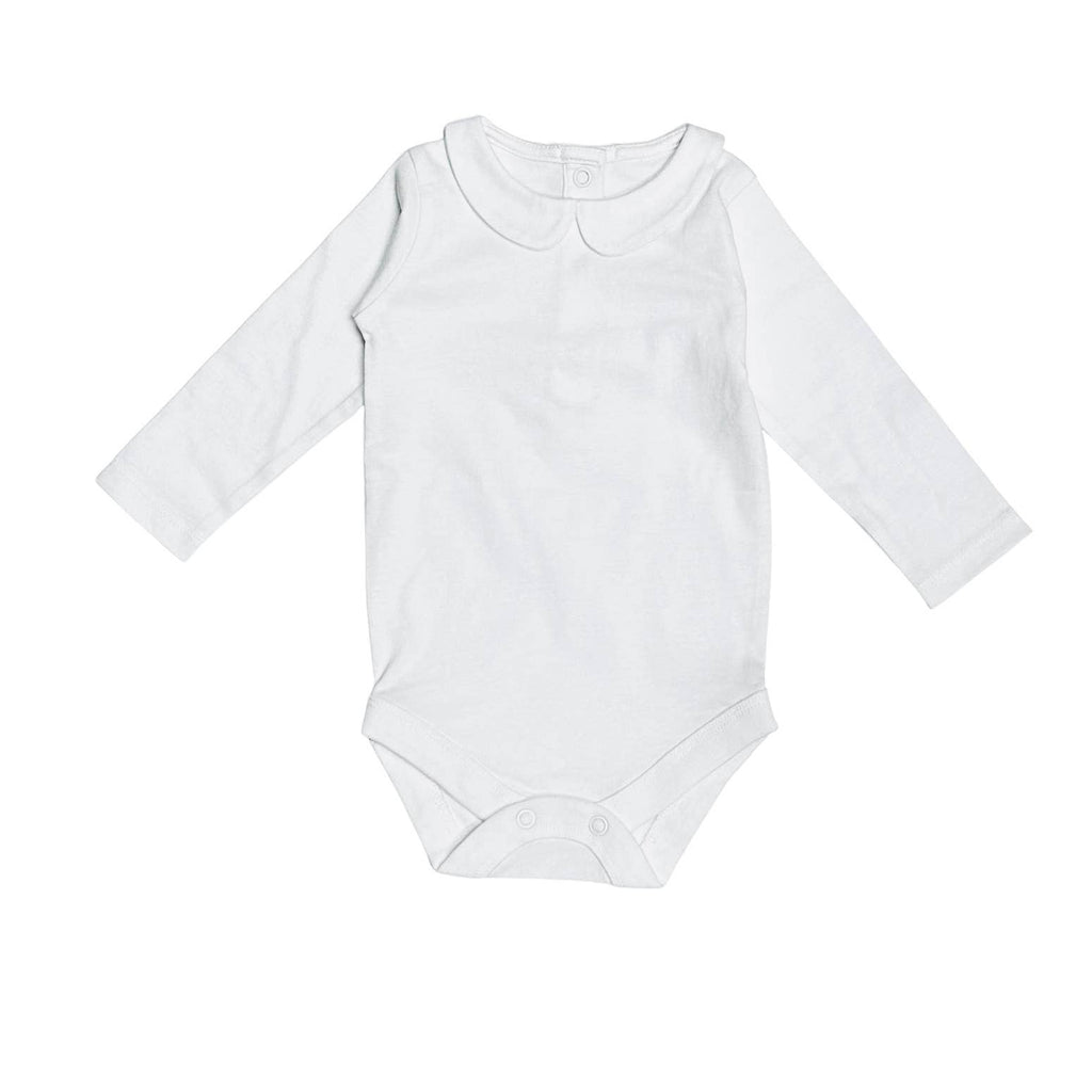 Peter Pan Organic Cotton Long Sleeve Baby Bodysuit