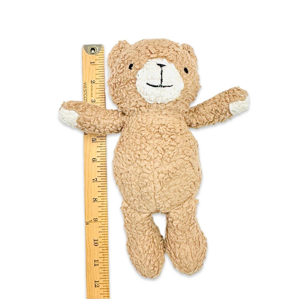 Peanut Lil Bear Sherpa Knit Stuffed Soft Toy