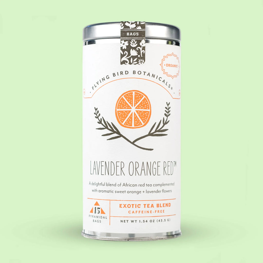 Lavender Orange Red Exotic Tea Blend