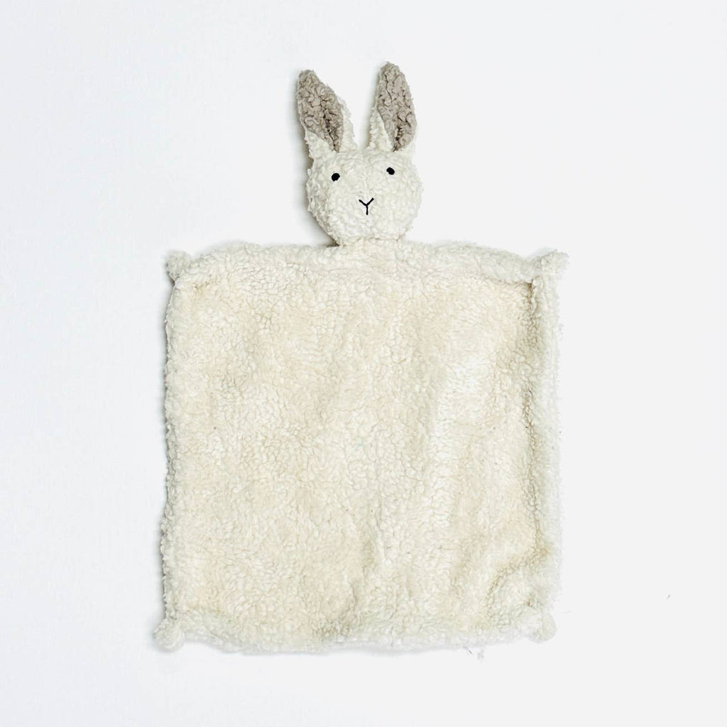 Organic Cotton SHERPA Lovey Baby Security Blankets