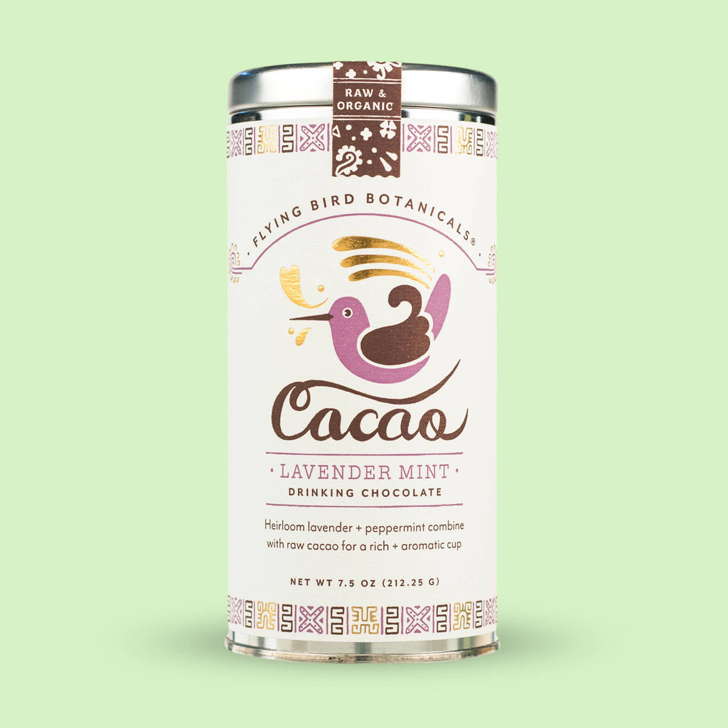 Lavender Mint Cacao – Large Tin