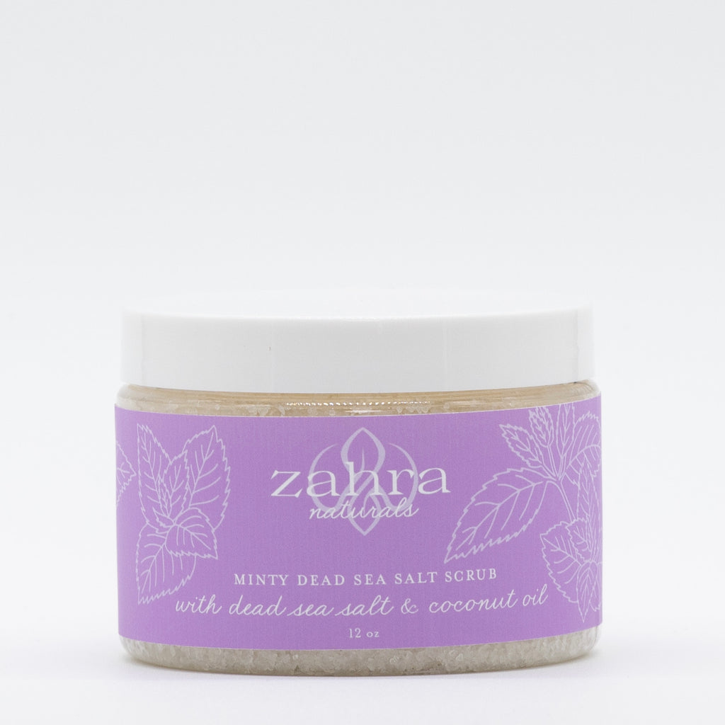 Minty Dead Sea Salt Body Scrub
