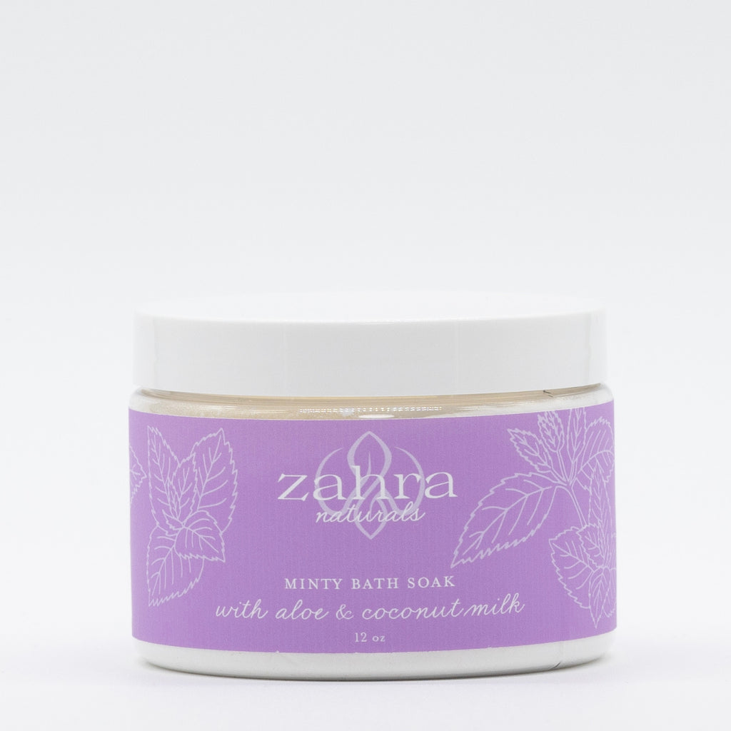 Minty Bath Soak with Aloe & Coconut Milk