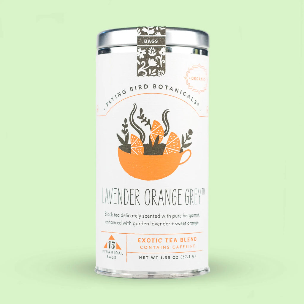 Lavender Orange Grey Exotic Tea Blend