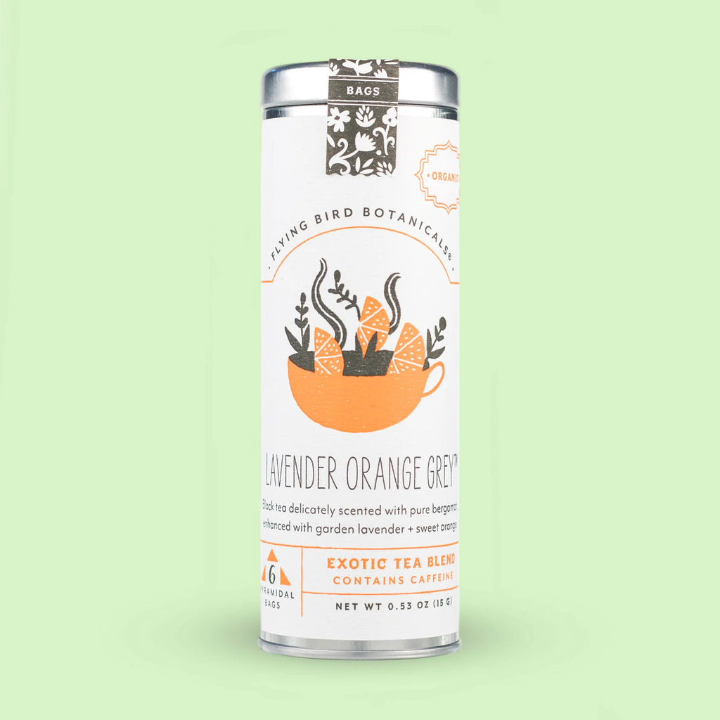 Lavender Orange Grey Exotic Tea Blend