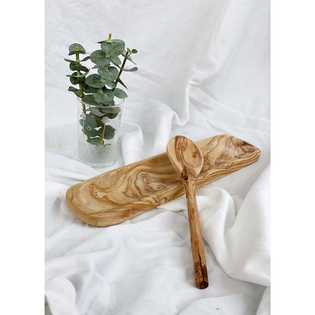 Olive Wood 14" Tapas Dish