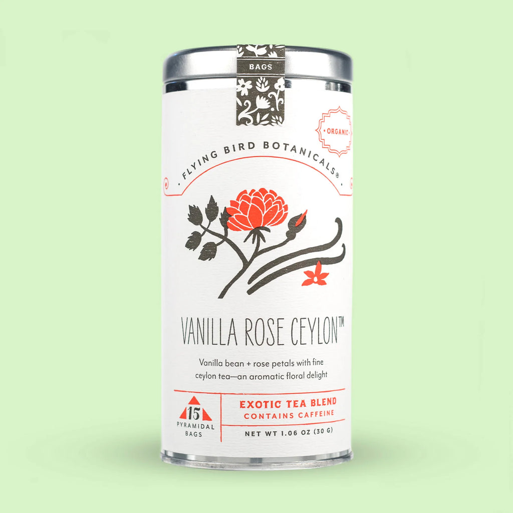 Vanilla Rose Ceylon Exotic Tea Blend