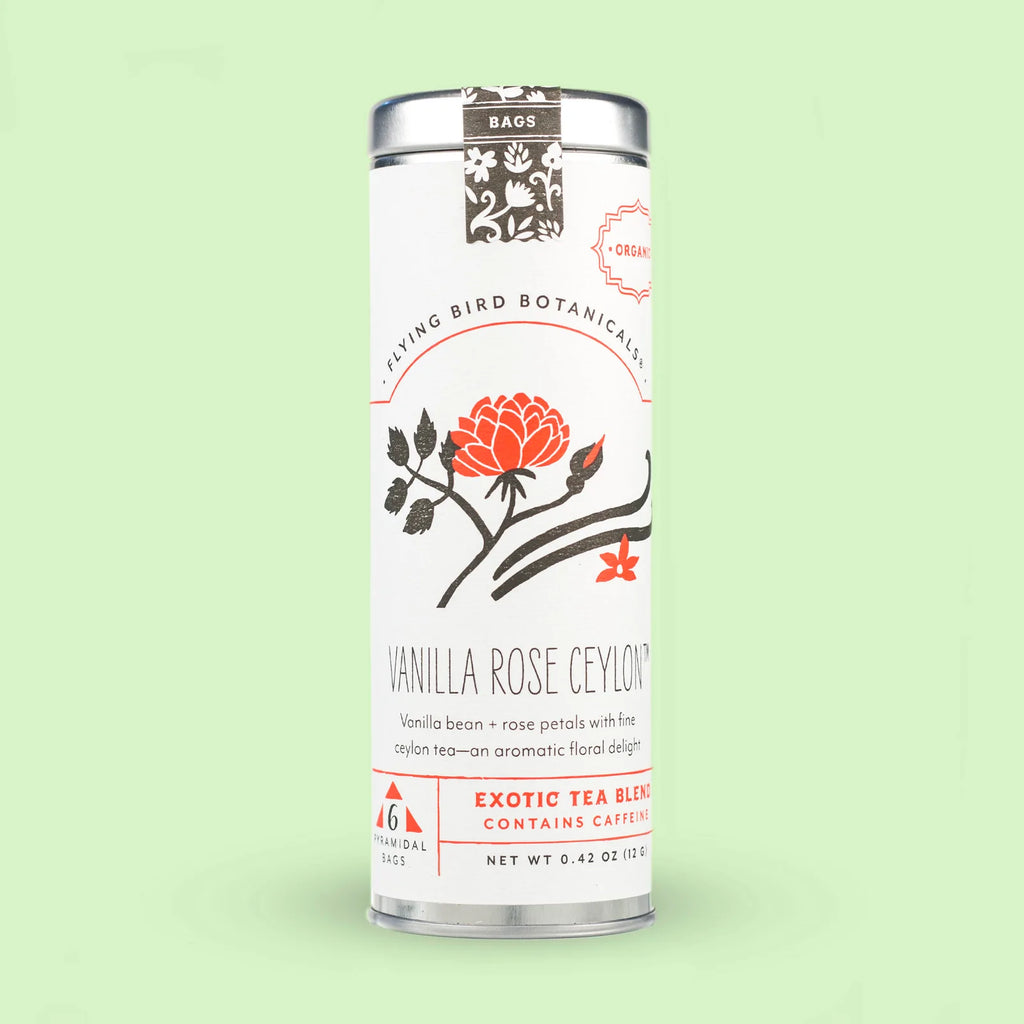 Vanilla Rose Ceylon Exotic Tea Blend