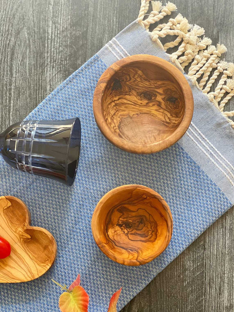 Olive Wood Bowl Set