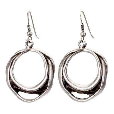 Organic Hoop Earrings