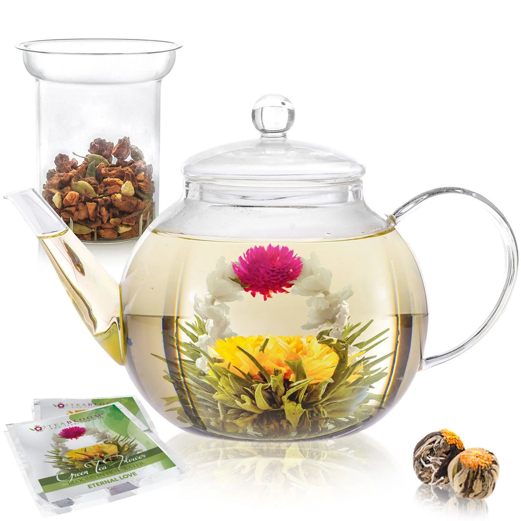 Celebration Teapot with Removable Glass Infuser