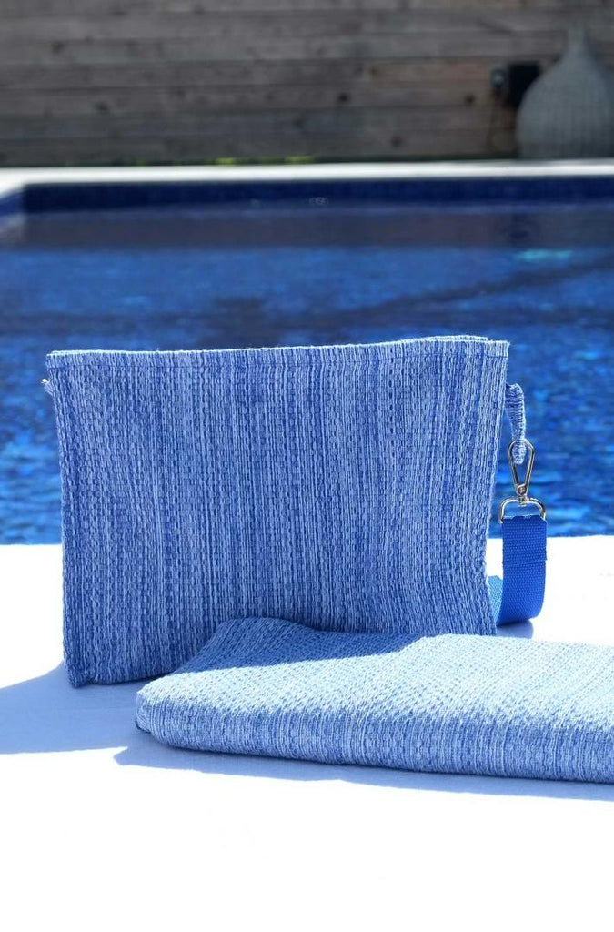 Saint Tropez Chine Pouch - Blue