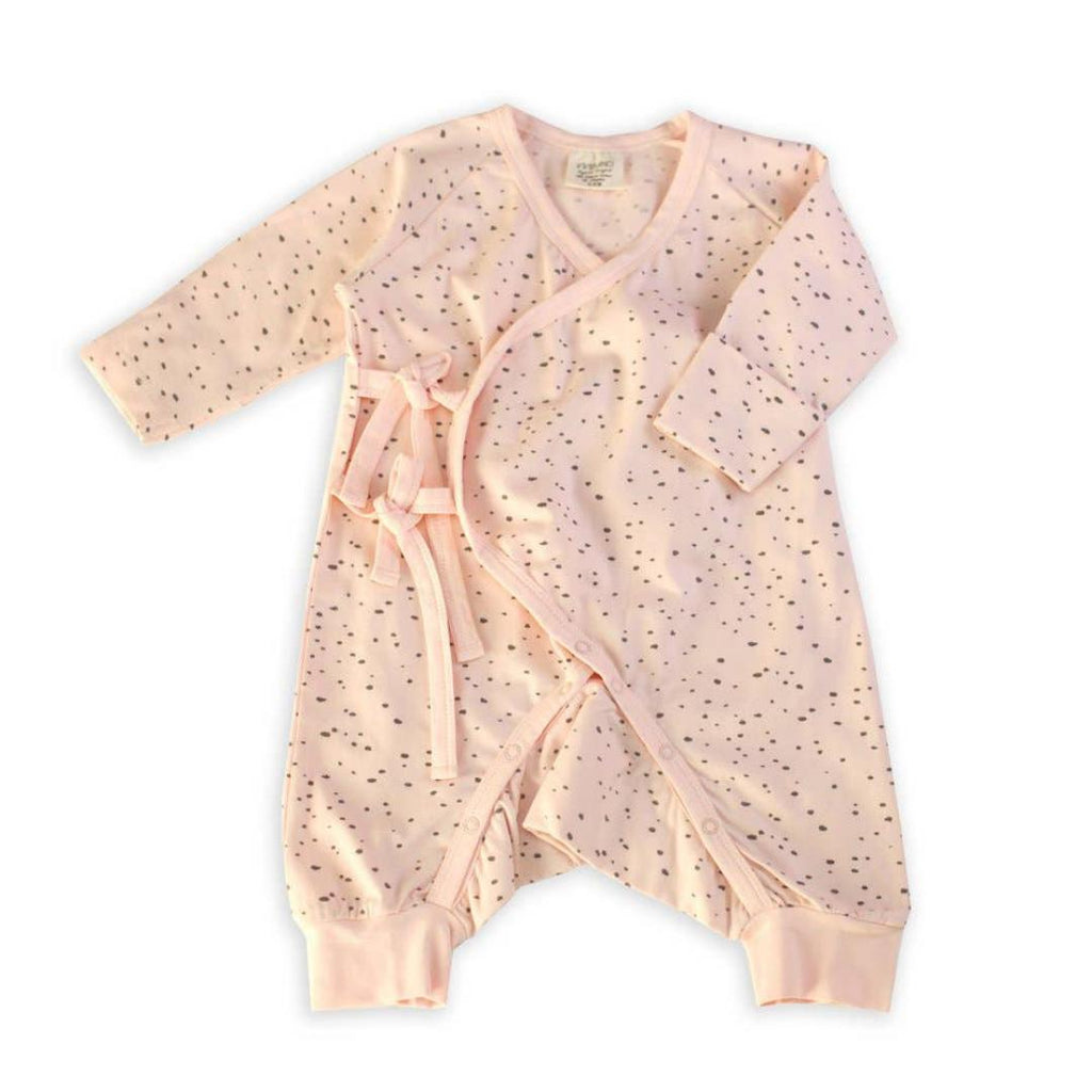 Pebble Baby Kimono Romper (Organic Cotton)