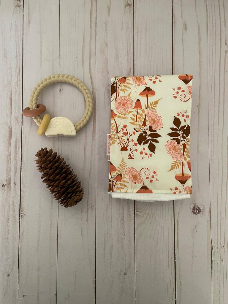 Burp Cloth - Mushrooms